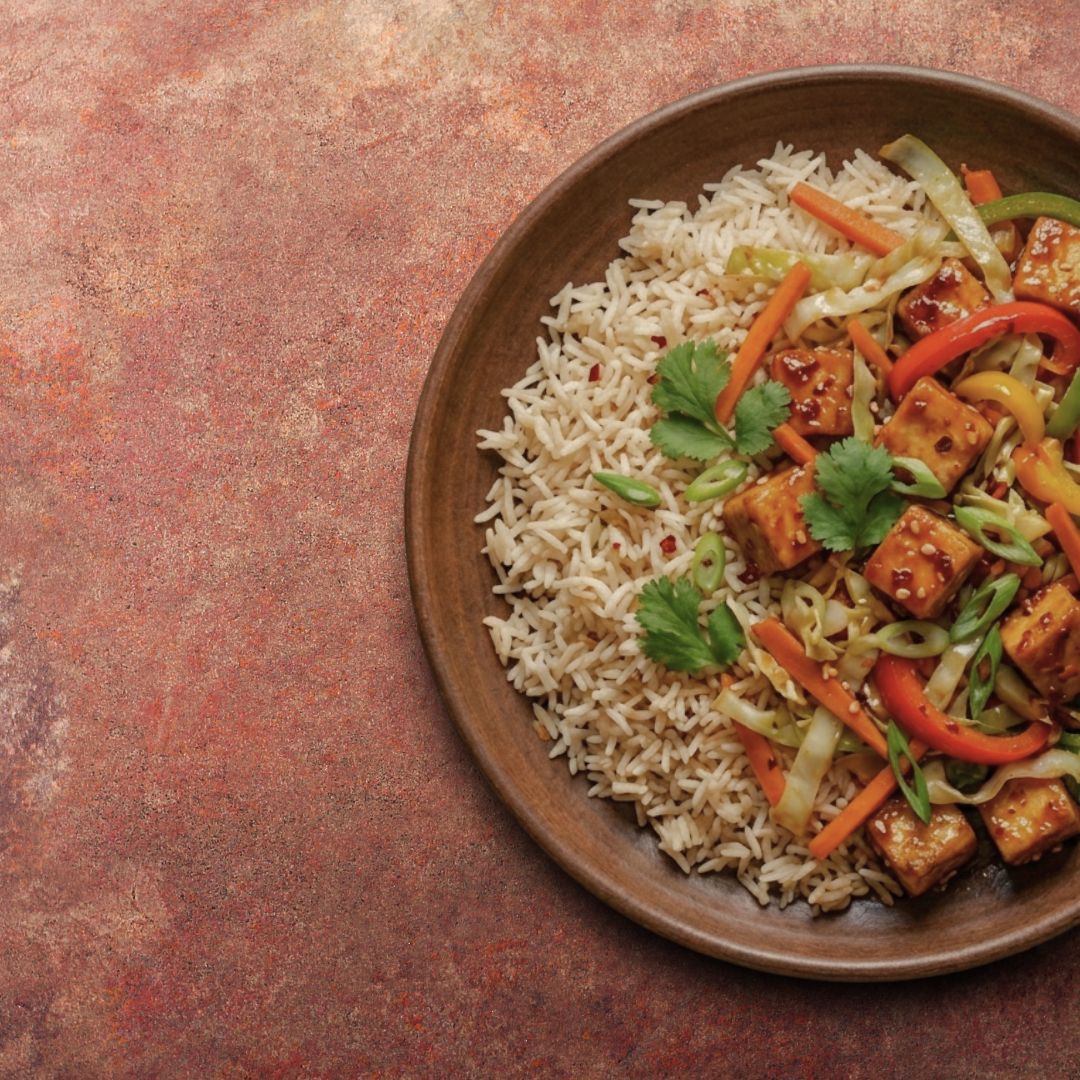 Riz frit au tofu