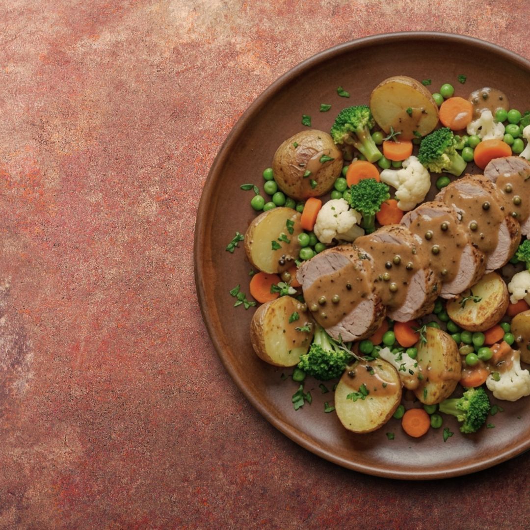 Pork filet & gravy