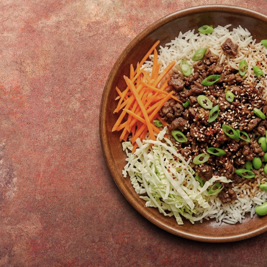 Minced beef bulgogi