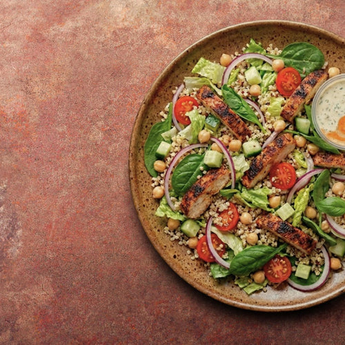 Cajun chicken quinoa salad mix