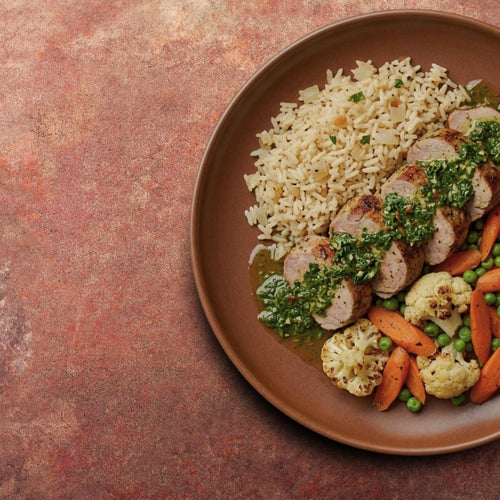 Chimichurri pork filet