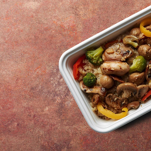 Chicken & mushroom rice 