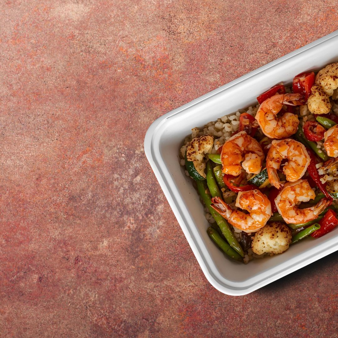 roasted pepper shrimp