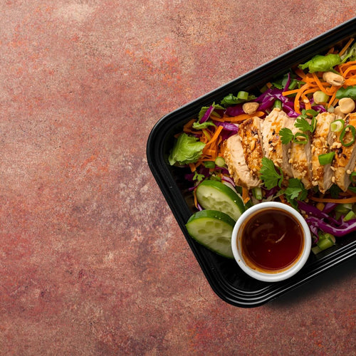 Asian crunch chicken salad